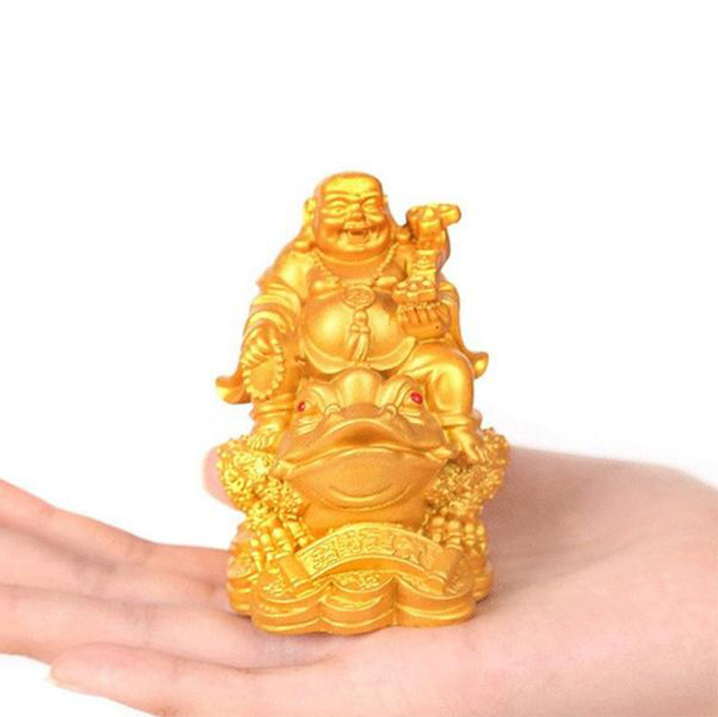 Decorazione ornamentale FengShui Maitreya Toad - image 4