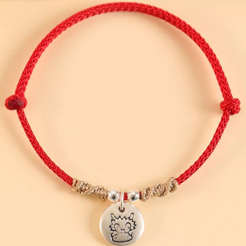 Braccialetto intrecciato con Buddha Stones a forma di ciondolo ...