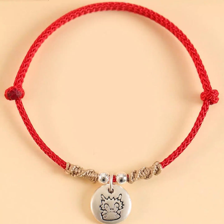 Braccialetto intrecciato con Buddha Stones a forma di ciondolo ...