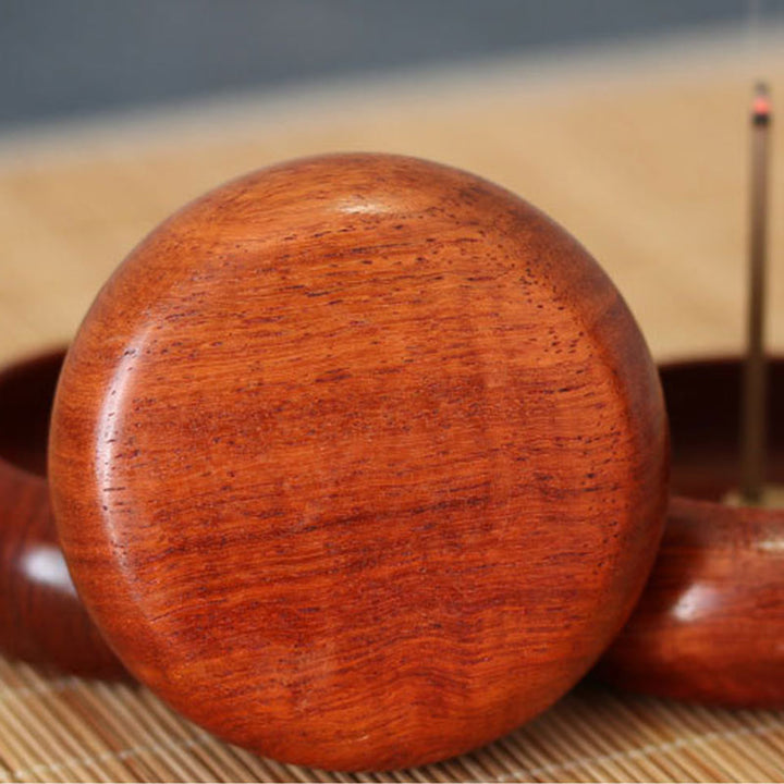 Decorazione bruciatore di incenso curativo per meditazione in palissandro