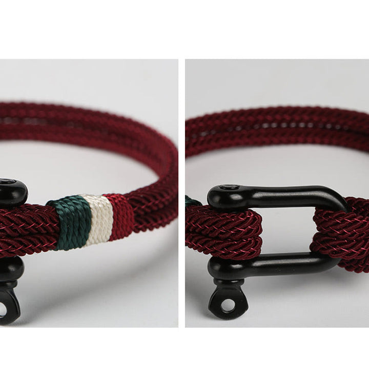 Bracciale con fibbia in acciaio inossidabile con design semplice Buddha Stones Luck