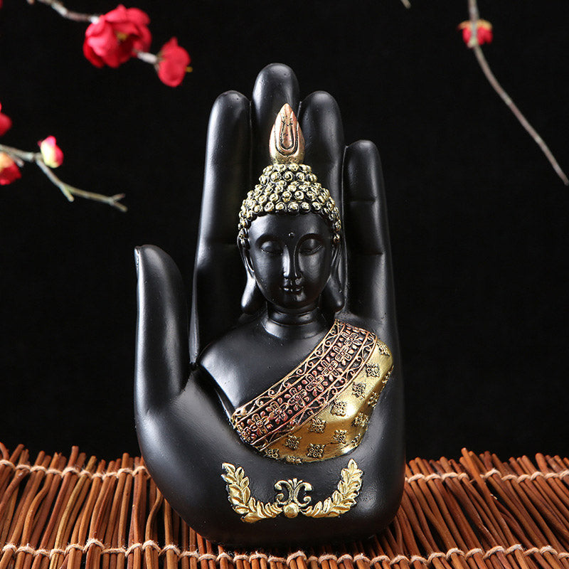 Buddha Stones Buddha tibetano Benedizione Decorazione FengShui