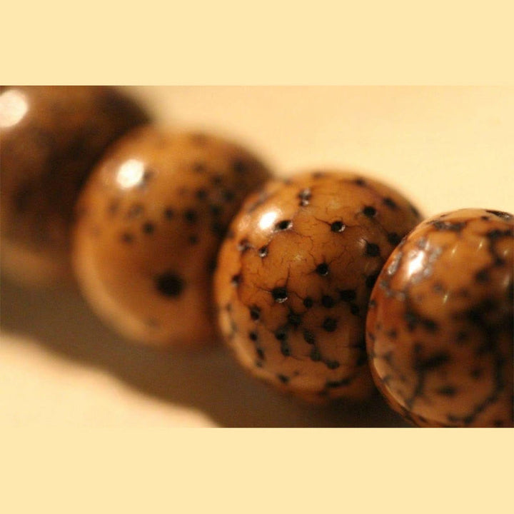 Buddha Stones Semi di Bodhi Tibetano Ambra Perline Dzi Agata Zakiram Dea della Ricchezza Perline Bracciale Triplo Avvolgimento