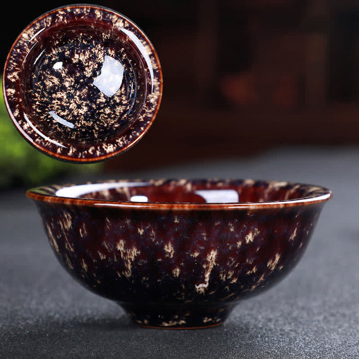Tazze da tè in ceramica colorata con Buddha Stones, per casa e ufficio