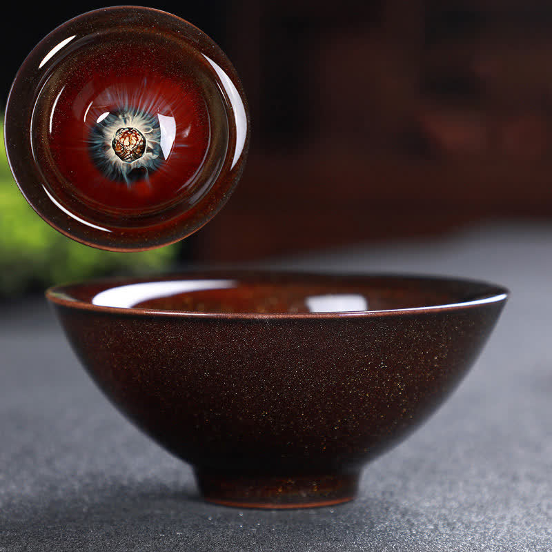 Tazze da tè in ceramica colorata con Buddha Stones, per casa e ufficio
