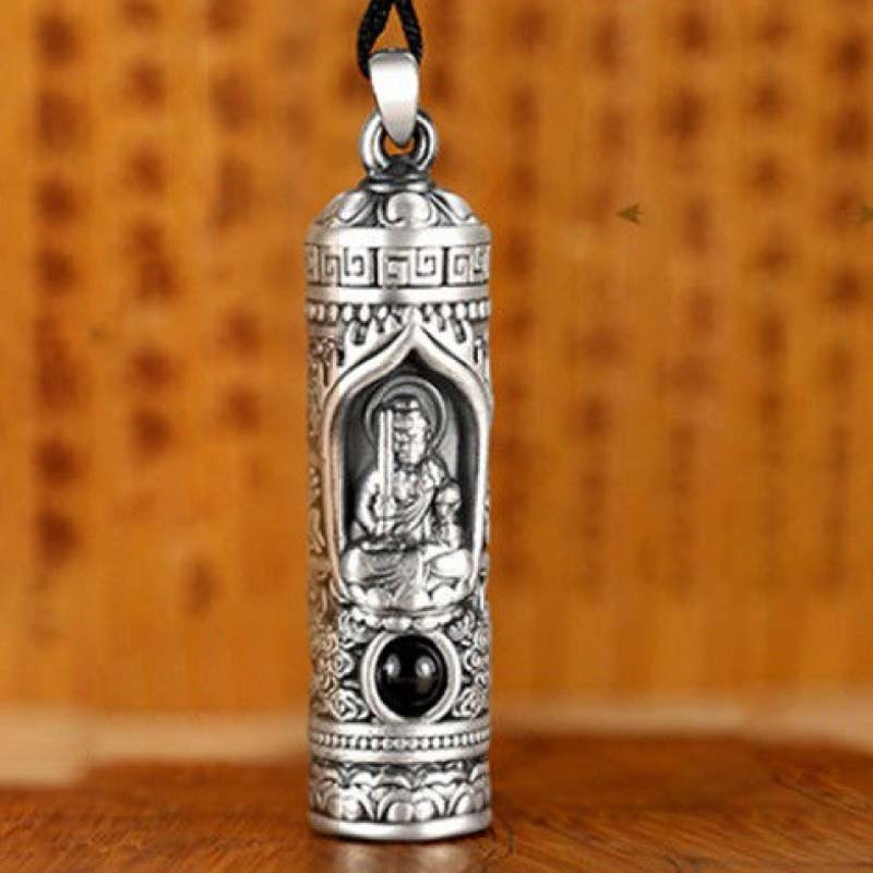 Collana con ciondolo di Buddha natale con proiezione dello zodiaco cinese e della prosperità - Gallo - image 20