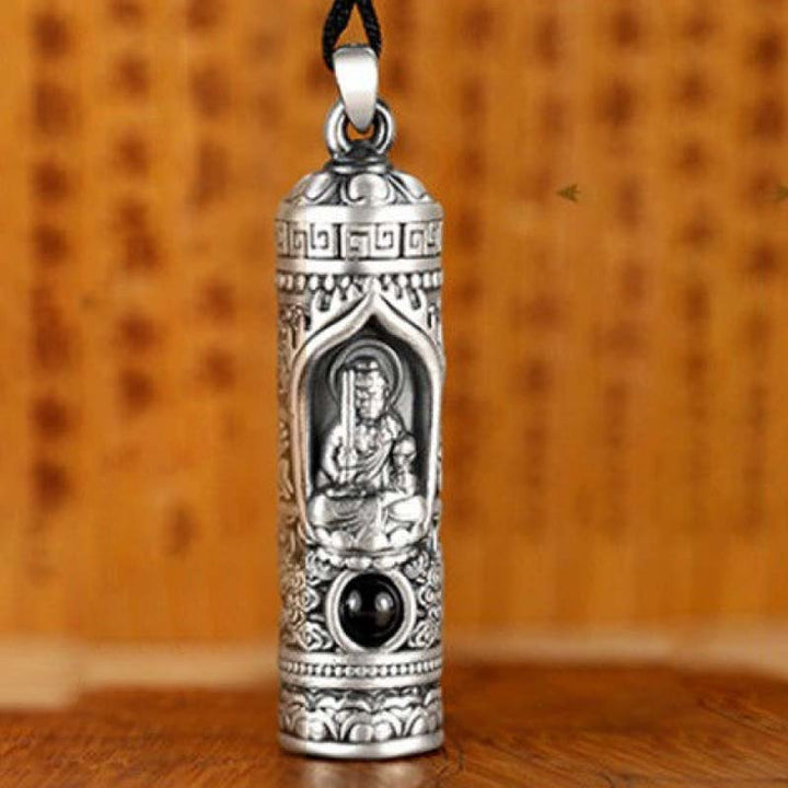 Collana con ciondolo di Buddha natale con proiezione dello zodiaco cinese e della prosperità - Gallo - image 20