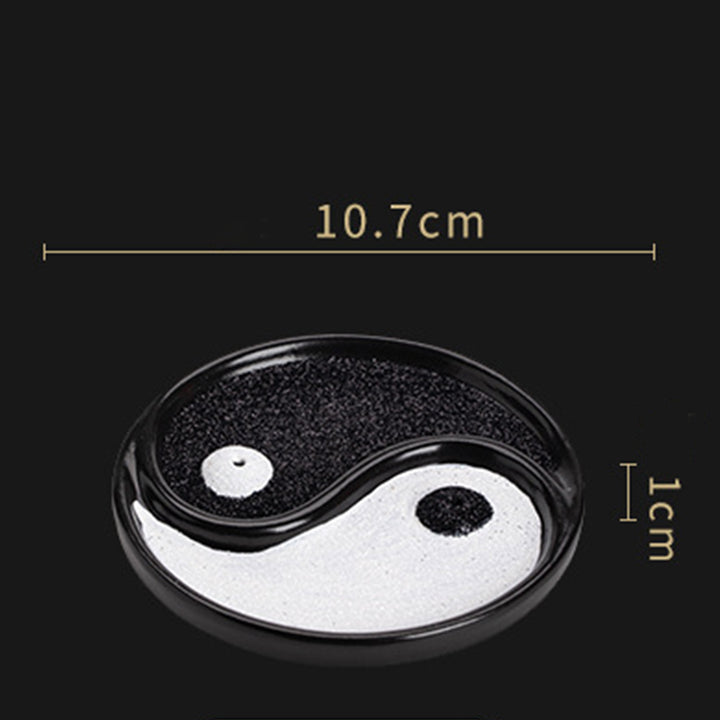 Porta incenso Buddha Stones Yin Yang Zen Balance