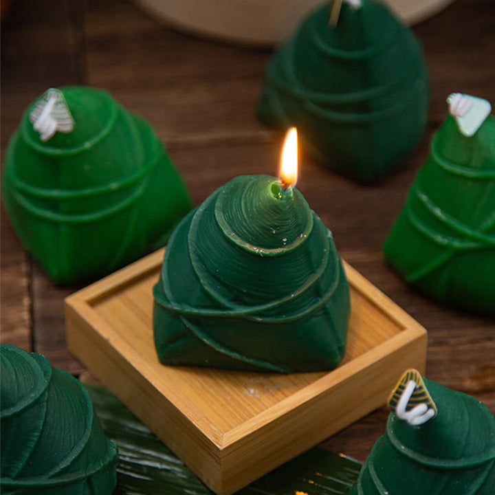 Buddha Stones Dragon Boat Festival Zongzi Modello Candela Profumata Regalo Per Famiglia Amici