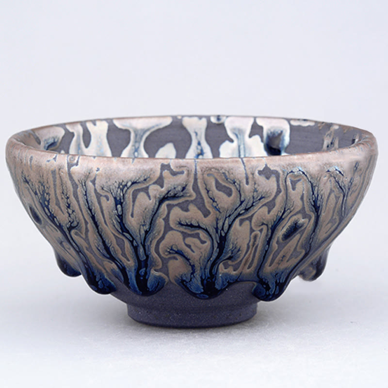 Buddha Stones fatte a mano con motivo dell'albero del tè Tazza da tè in ceramica cinese Jianzhan Tazza da tè Kung Fu