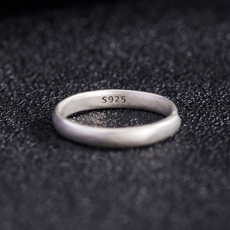 Anello Buddha Stones 925 Sterling Silver Lotus Flower Enlightenment - image 7