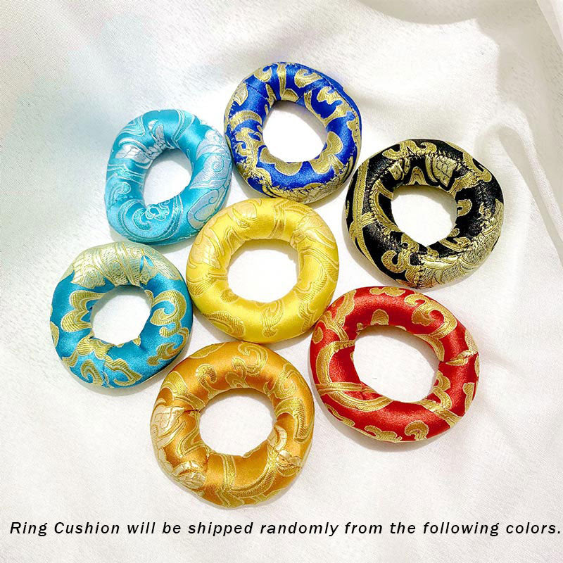 Buddha Stones Ciotola tibetana per canto Cuscino artigianale Decorazione - image 11