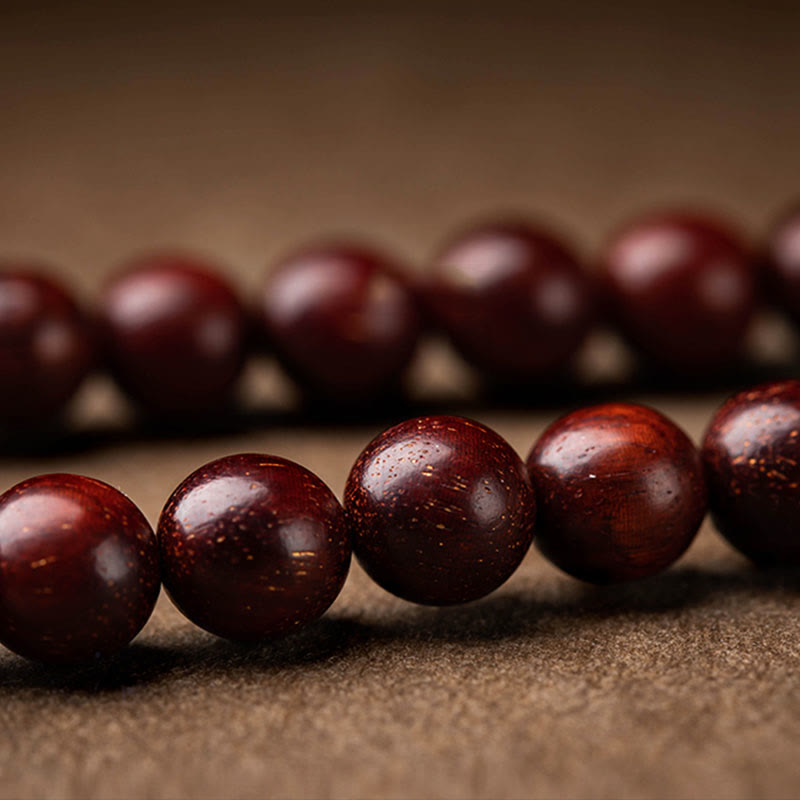 Buddha Stones tibetane piccole foglie di sandalo rosso loto cinabro bustina protezione nappa auto decorazione appesa