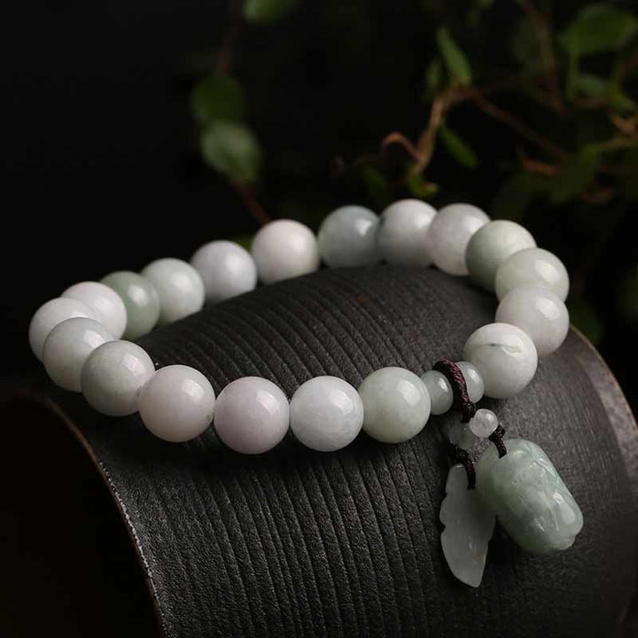 Braccialetto di successo Buddha Stones Natural Jade Pi Xiu Buddha Zucca Mela