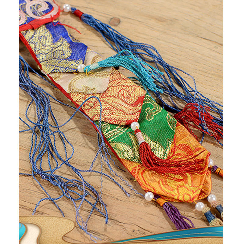 Shankha tibetano fatto a mano Om Mani Padme Hum Buddha Avalokitesvara Turchese Conchiglia Decorazione positiva - image 10