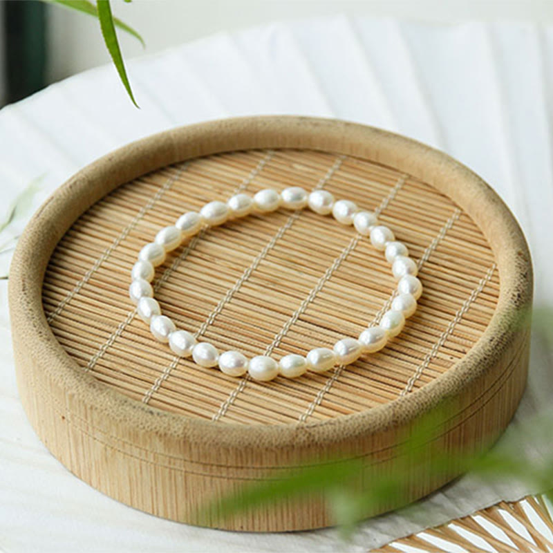 Braccialetto di perline curative in perle naturali Buddha Stones