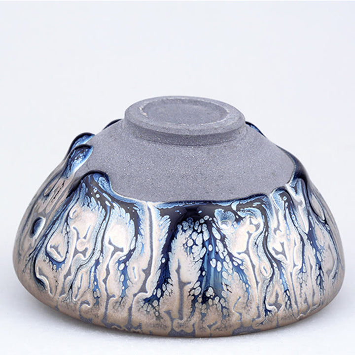 Buddha Stones fatte a mano con motivo dell'albero del tè Tazza da tè in ceramica cinese Jianzhan Tazza da tè Kung Fu