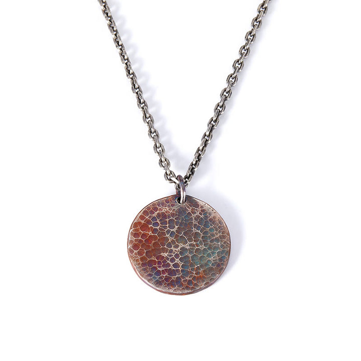 Collana con ciondolo in argento sterling 990 con Buddha Stones, equilibrio tra acqua e fuoco, Yin Yang - image 4