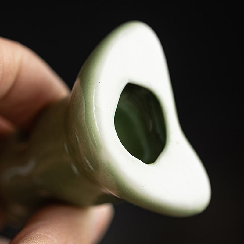 Buddha Stones Mini Piccolo Meditazione Loto Riposo Rana Ceramica Ricchezza Fortuna Casa Tè Animale Domestico Figurina Decorazione - image 7