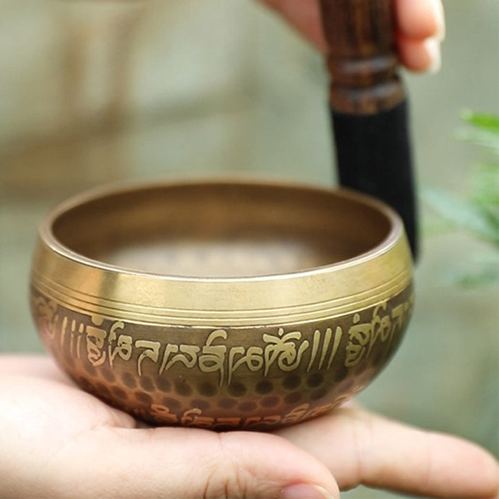 Ciotola tibetana realizzata a mano per yoga e meditazione - Set di ciotole sonore - image 1