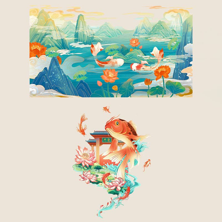 Buddha Stones 925 Sterling Silver Koi Fish Cinnabar Bead Wealth Braccialetto intrecciato artigianale Cavigliera - image 20