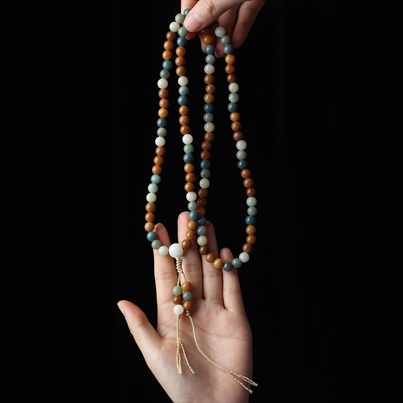 Braccialetto di saggezza di Mala Harmony Bodhi Seed Buddha Stones