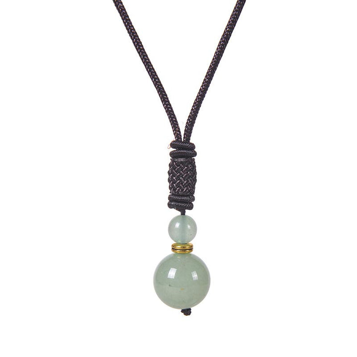 Collana di armonia in giada tibetana con Buddha Stones