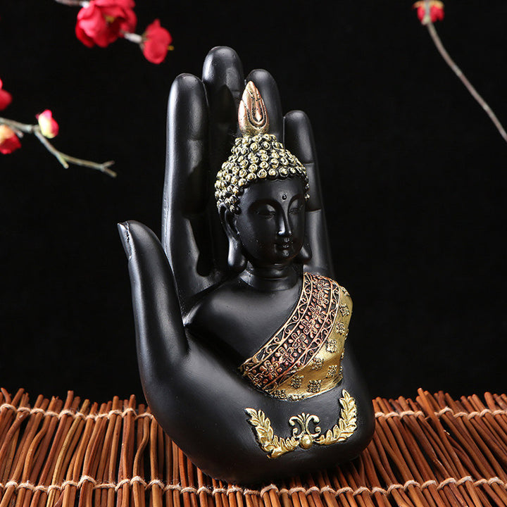 Buddha Stones Buddha tibetano Benedizione Decorazione FengShui