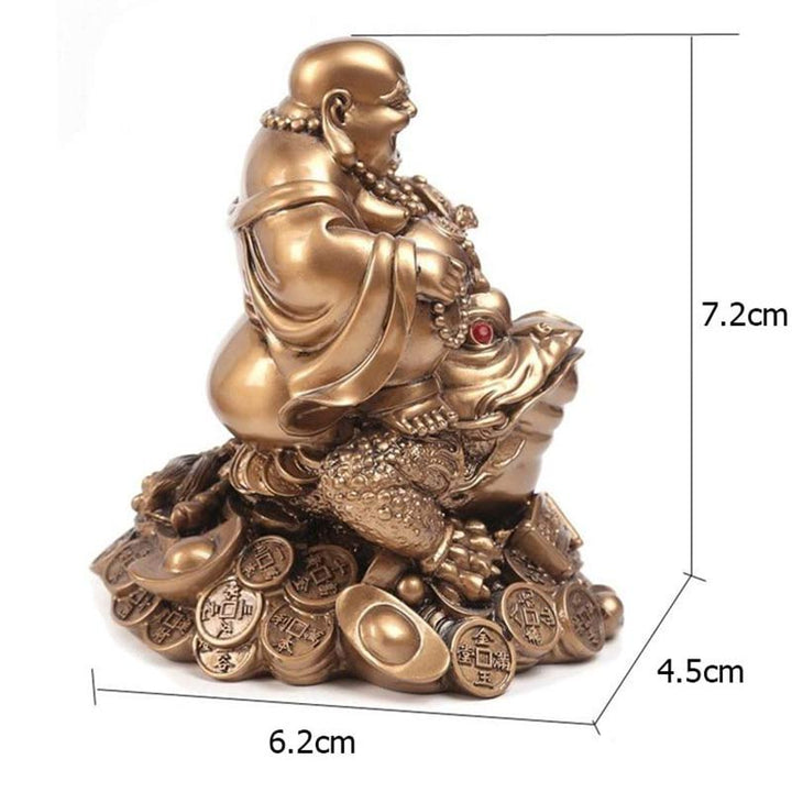 Decorazione ornamentale FengShui Maitreya Toad - image 2