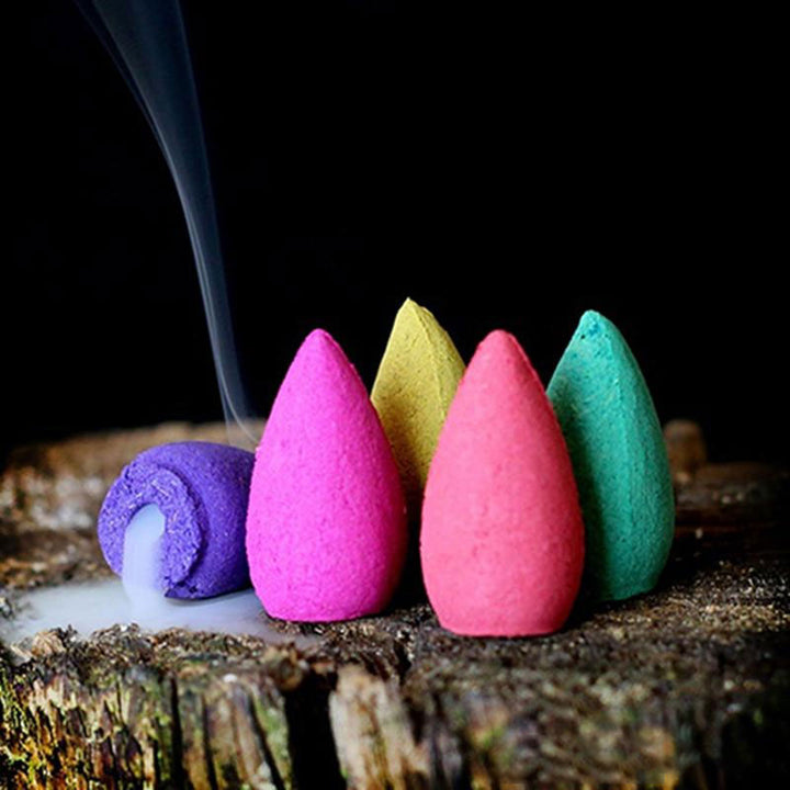 Buddha Stones Decorazione bruciatore di incenso protezione drago tibetano