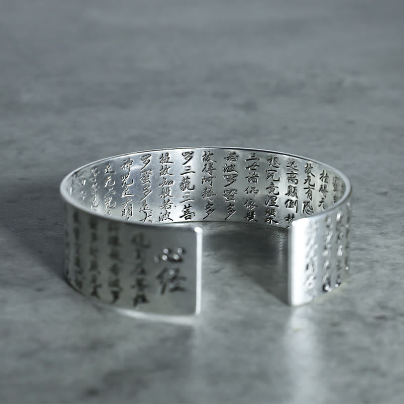 Buddha Stones Braccialetto portafortuna in rame bianco con loto tibetano - image 7