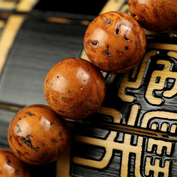 Buddha Stones Braccialetto tibetano della saggezza dei semi di Bodhi - image 6