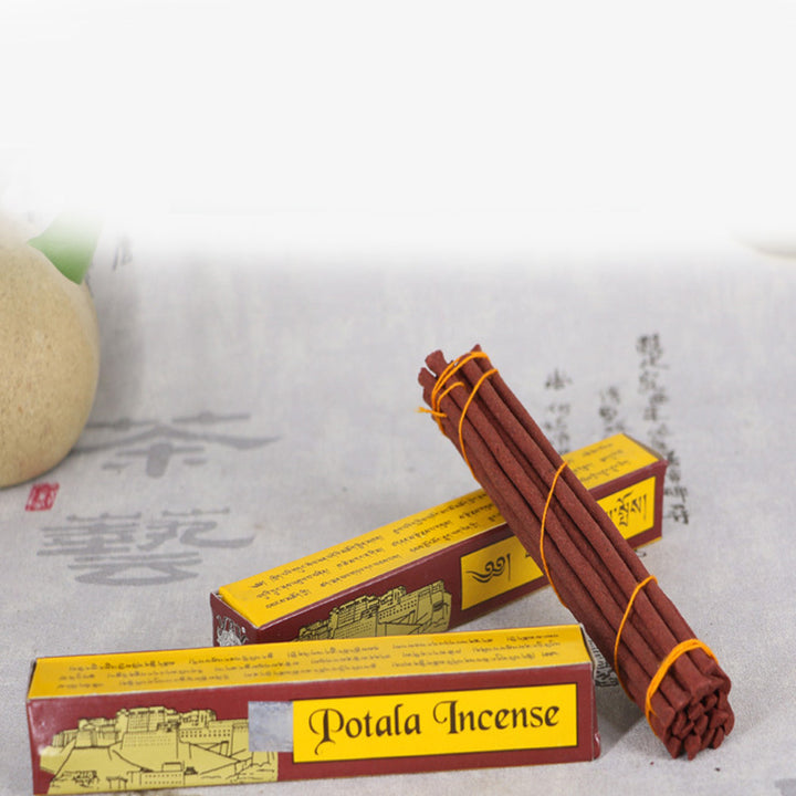 Buddha Stones Potala Tibetano Agarwood Sandalo Calma Incenso