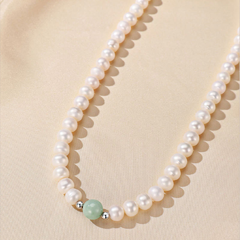 Buddha Stones 925 Sterling Silver Perla Naturale Giada Collana Bracciale Orecchini Guarigione Con Scatola Regalo