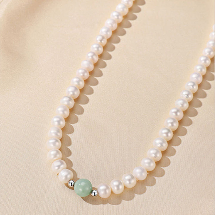 Buddha Stones 925 Sterling Silver Perla Naturale Giada Collana Bracciale Orecchini Guarigione Con Scatola Regalo