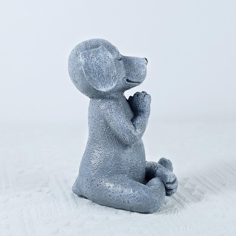 Meditazione Zen Cane Gatto Rana Decorazione