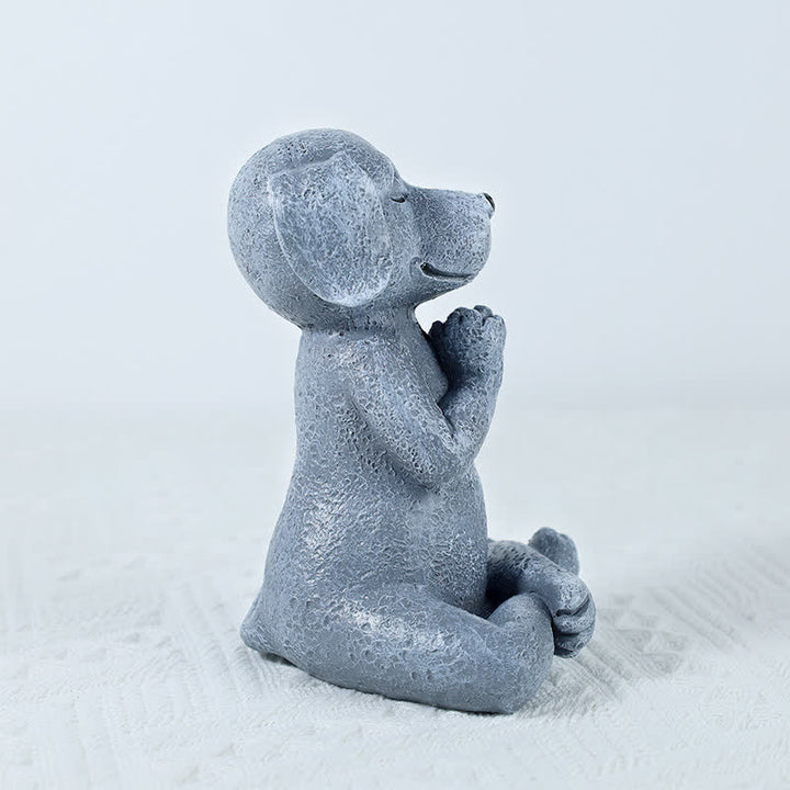 Meditazione Zen Cane Gatto Rana Decorazione