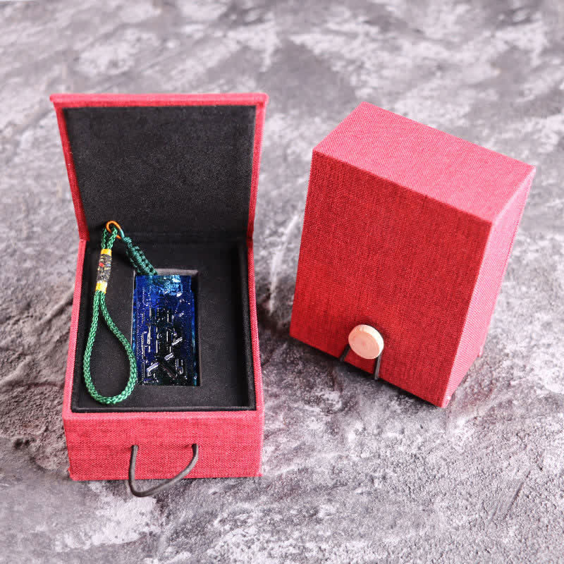 Buddha Stones Feng Shui Cristallo Liuli fatto a mano Pezzo d'arte Decorazione per la casa e l'ufficio - image 17