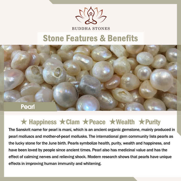 Braccialetto di abbondanza di felicità con perle e fiori di giada di Hetian