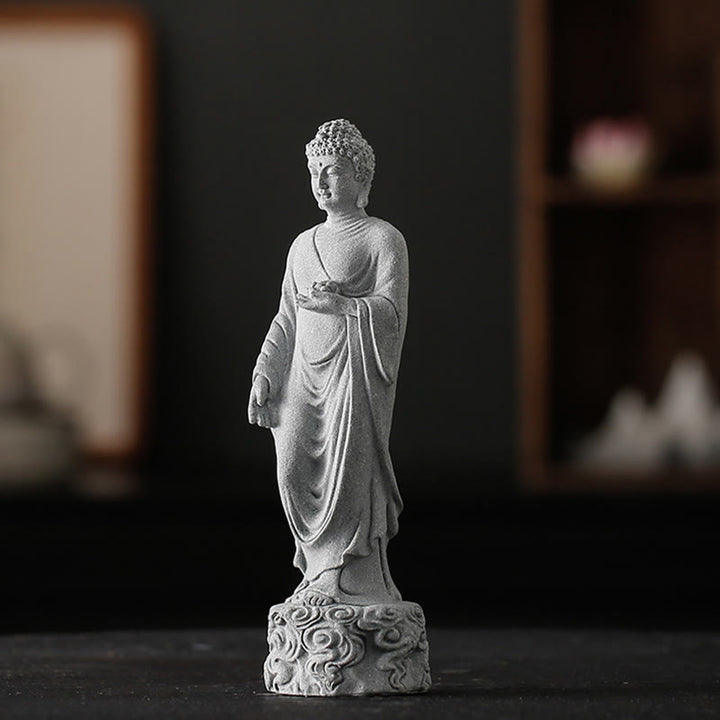 Buddha Stones Meditazione Buddha Nuvole di buon auspicio Design Serenità Decorazione della casa