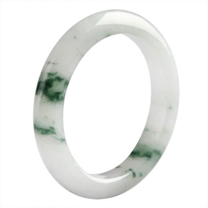 Buddha Stones Natural Green Jade Luck Abbondanza