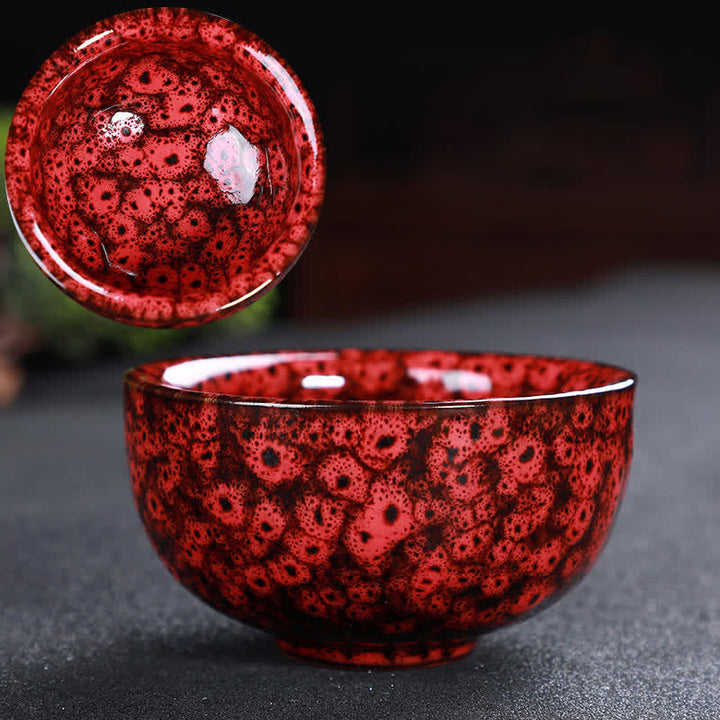 Tazze da tè in ceramica colorata con Buddha Stones, per casa e ufficio