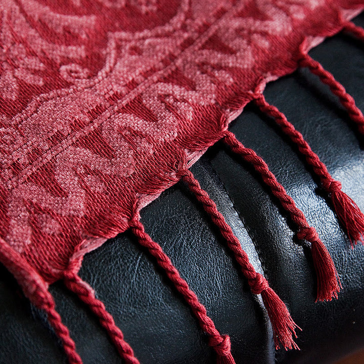 Coperta tinta a mano con motivo floreale multicolore tibetano Buddha Stones - image 3