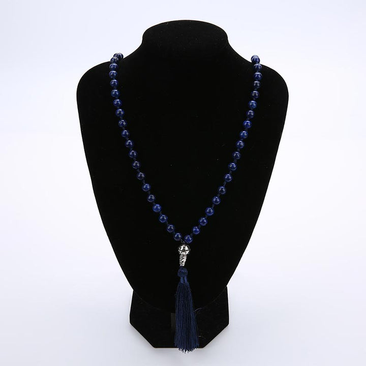 Collana con 108 perle di Mala, preghiera, yoga e meditazione