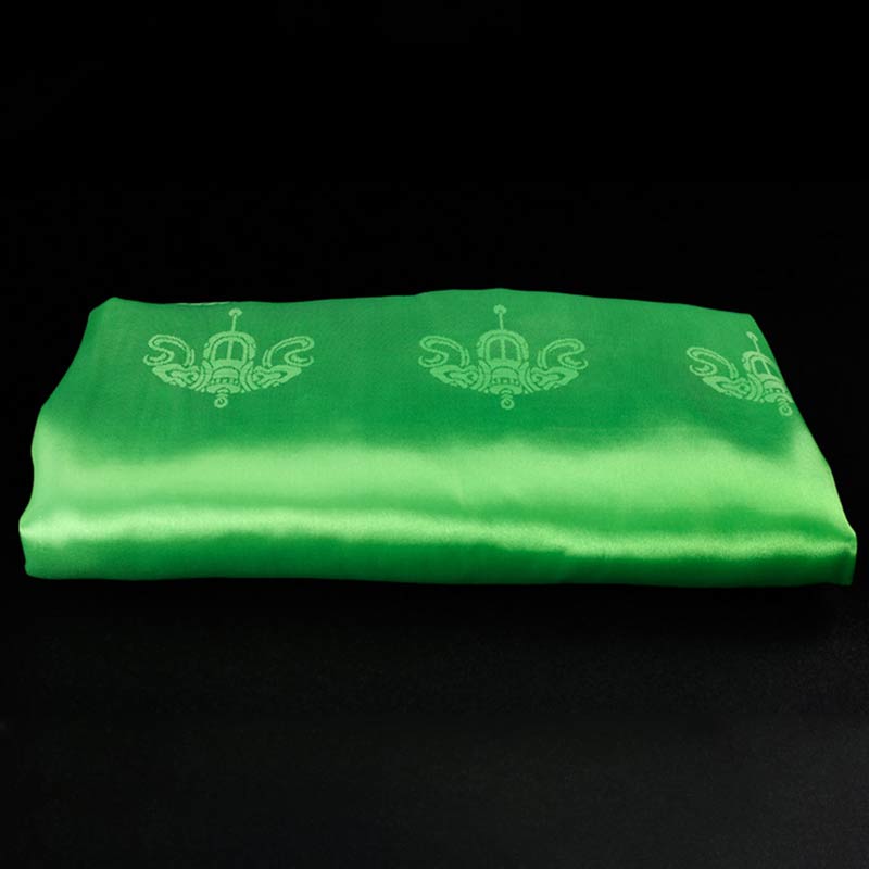 Decorazione Khata di 5 colori di buon auspicio della benedizione tibetana - Verde - image 8