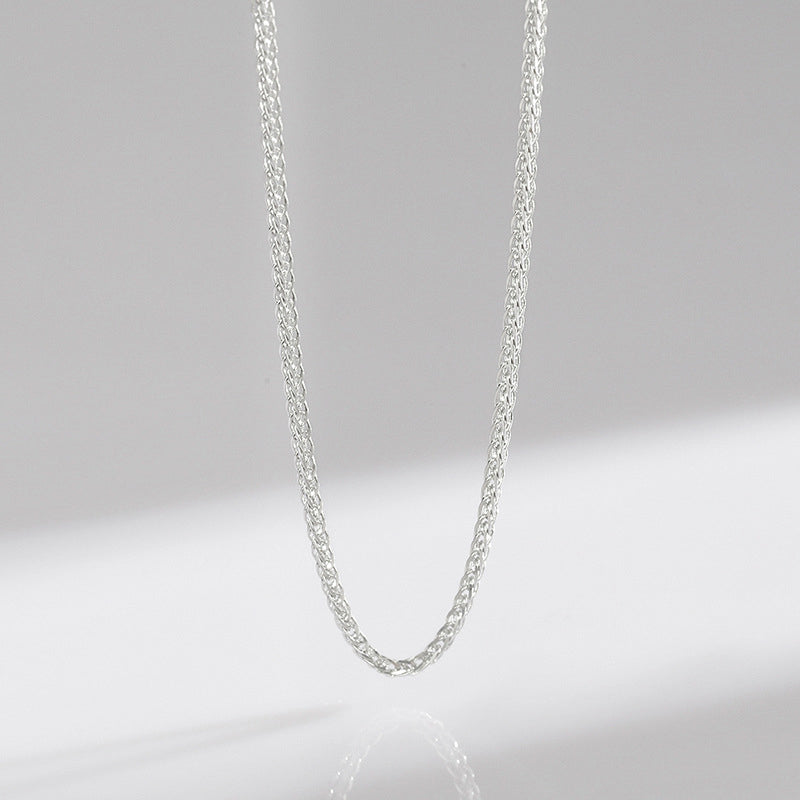 Collana con ciondolo a forma di catena con simbolo Hamsa e occhio maligno in argento sterling 925, prosperità e fortuna - Catena - image 35