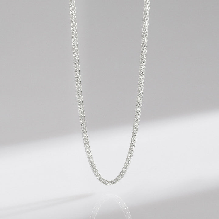 Collana con ciondolo a forma di catena con simbolo Hamsa e occhio maligno in argento sterling 925, prosperità e fortuna - Catena - image 35