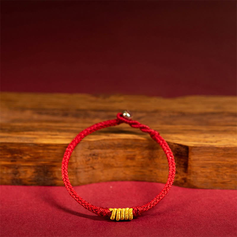 Braccialetto di corda intrecciata con nodo King Kong fatto a mano Buddha Stones