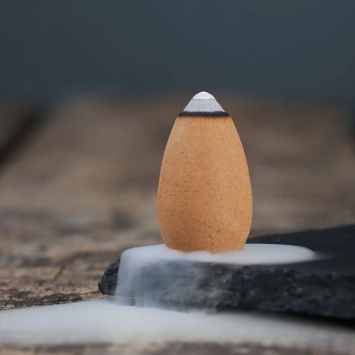 Buddha Stones Incenso a riflusso con aromi misti, confezione da 50 coni
