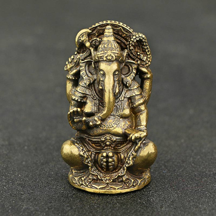Statua dell'elefante Ganesh Ganpati Wealth Home Decor - image 1